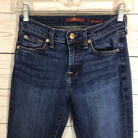 7FAM Bootcut Jeans 25 - Picture 2 of 8